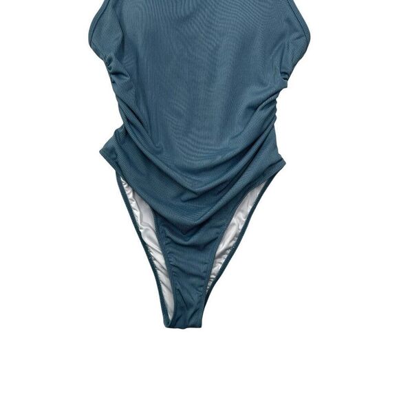 Women's Size Large High Cut One Piece Swimsuit - Picture 3 of 8